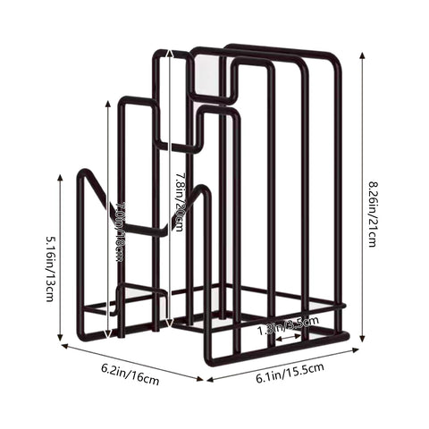 CYWDTYRDXZ Soporte compacto para utensilios de cocina, fácil almacenamiento