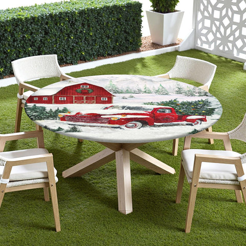 Funda para exterior de Czeservior protege la mesa en patios y jardines.