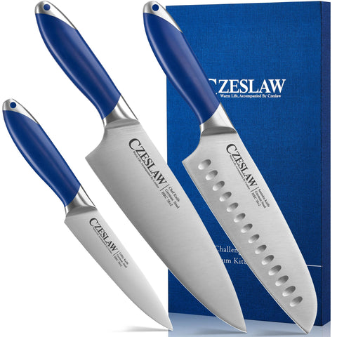 Czeslaw cuchillo chef 8 pulgadas con filo afilado para cortes precisos en la cocina