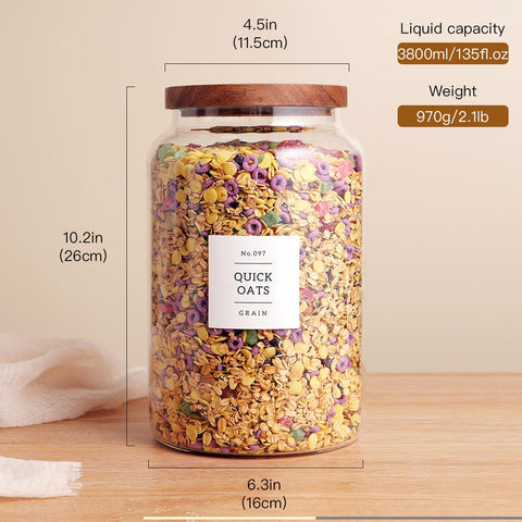 CZHQSMZ tapas de bambú con sello de silicona para cierre hermético