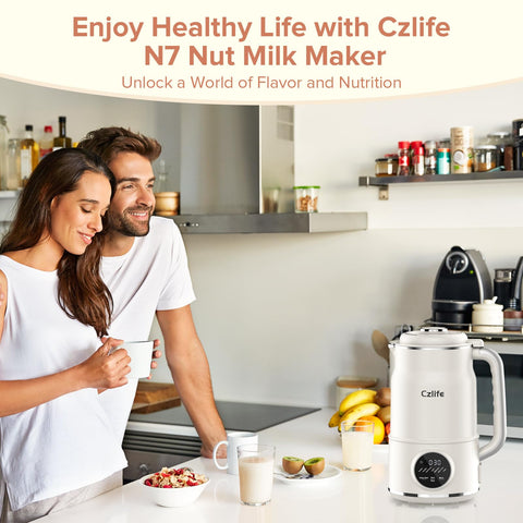 Czlife N7: accesorios-incluidos-50oz, incluye vaso medidor y cepillo para limpieza.