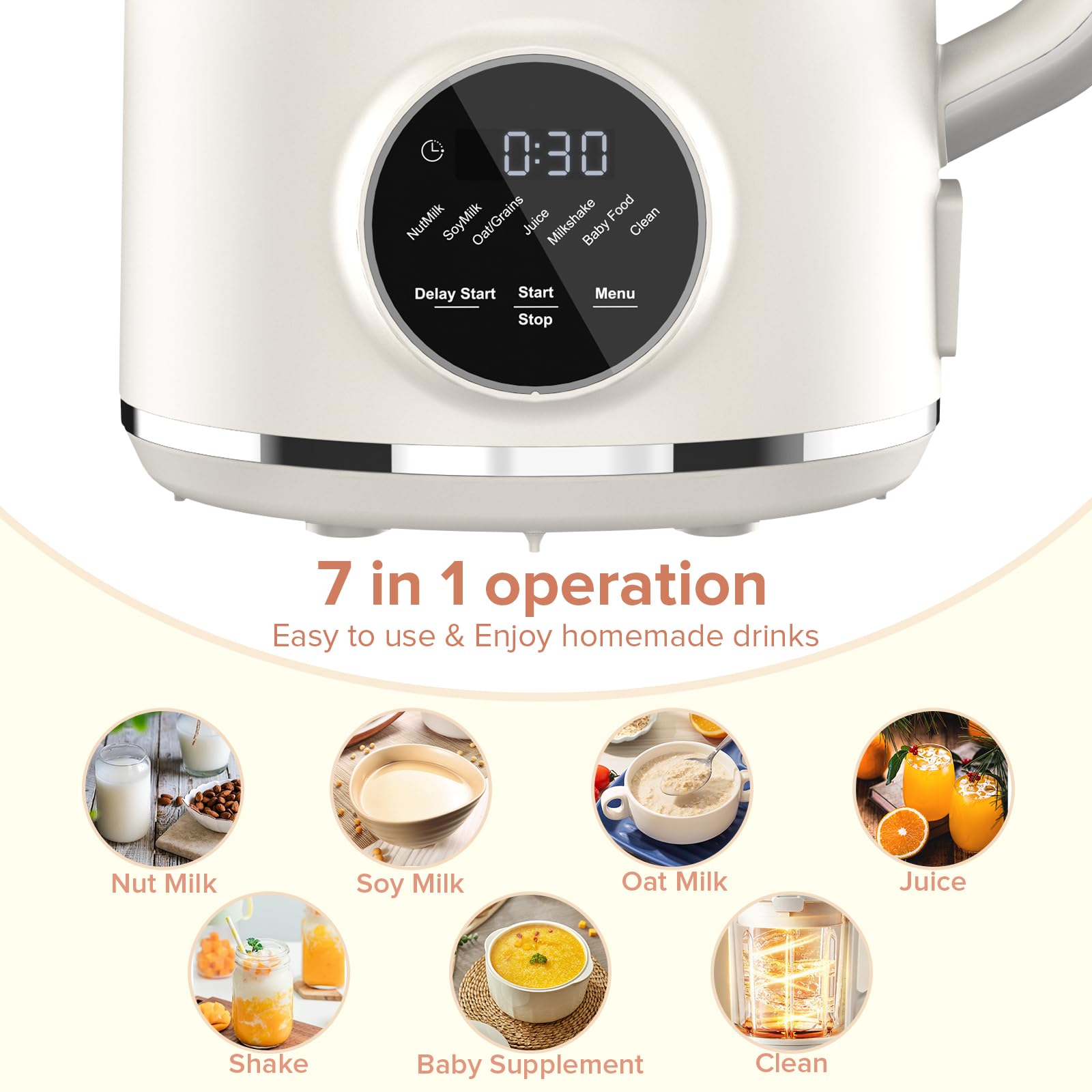 Czlife N7: leche-avena-50oz, alternativa vegetal para un desayuno ligero.