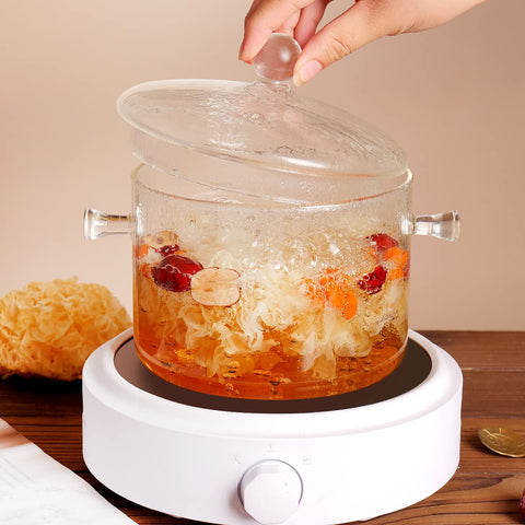 CZSZYGHBAO olla de vidrio apta para inducción y horno