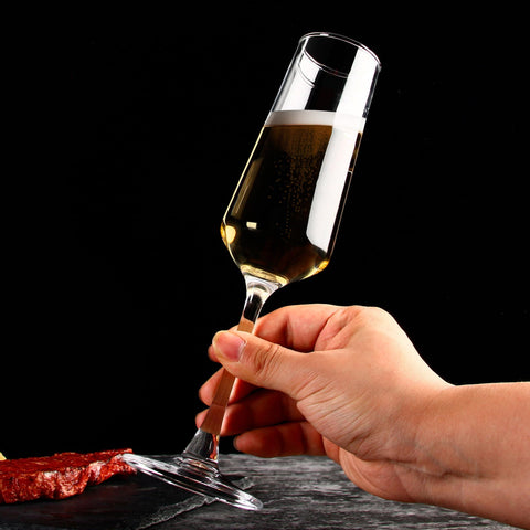 Regalo ideal CZUMJJ para amantes de champán y recién casados.