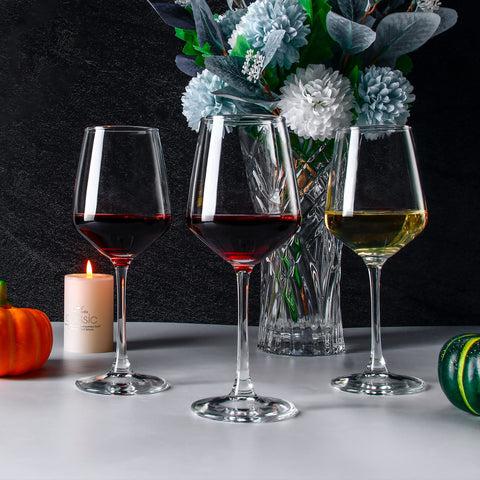 CZUMJJ set regalo de vasos de vino doce onzas para amantes del vino.