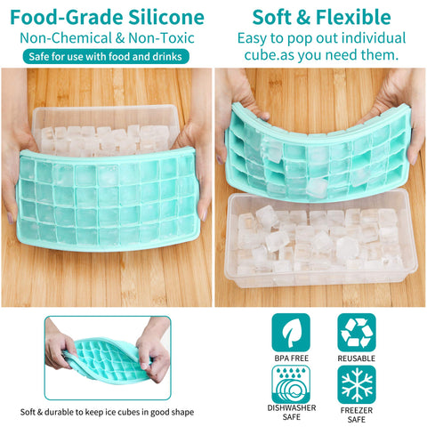 CZWL&HG cubo de almacenamiento para hielo, organizado y cómodo