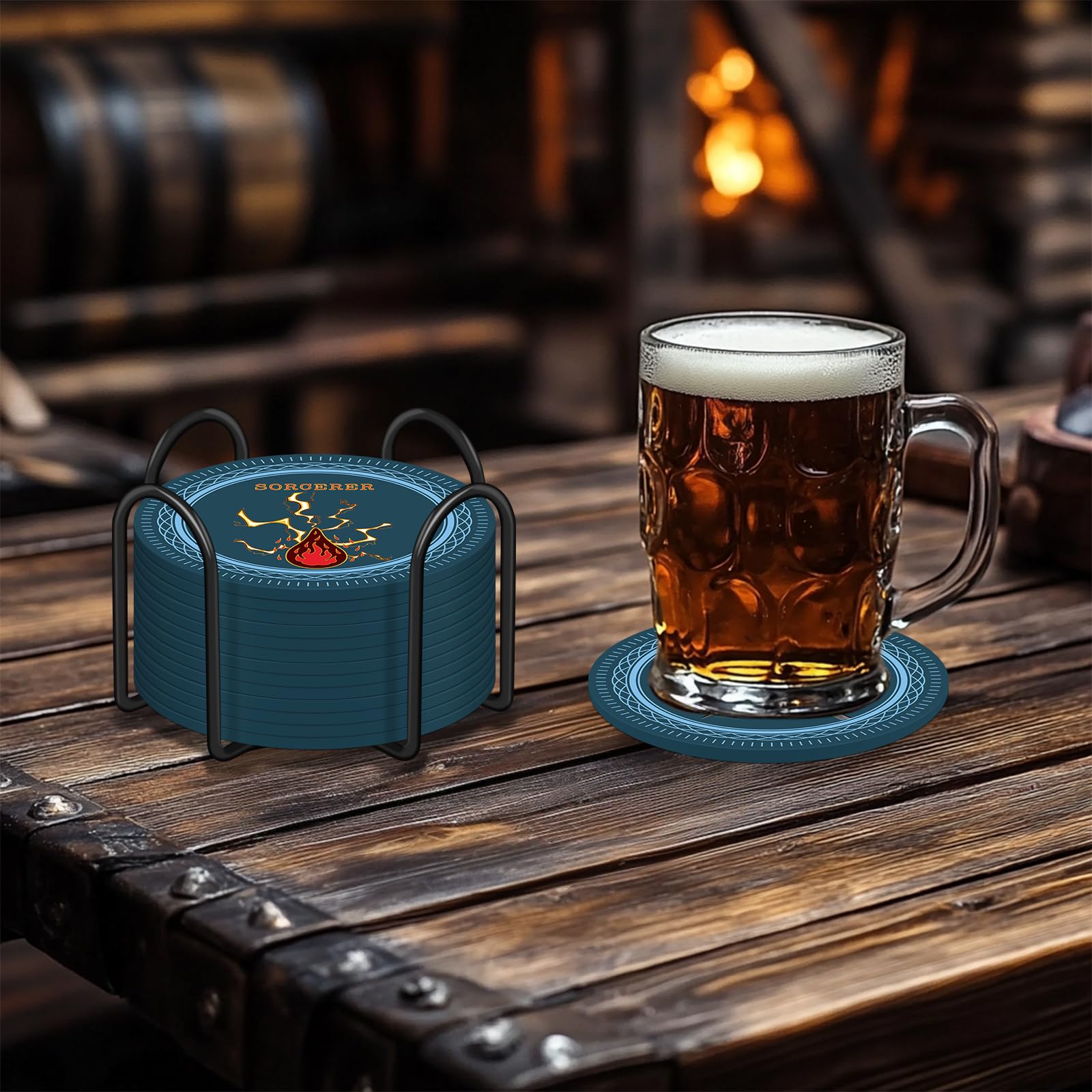 CZYY posavasos resistentes al calor para bebidas calientes y frías durante sesiones.