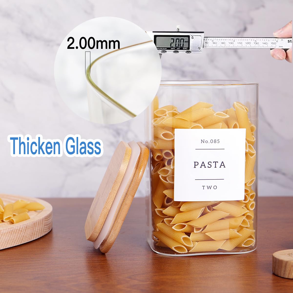 Diseño elegante CZZGSM para una despensa ordenada y estética.