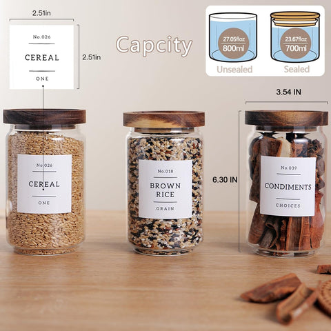 Jarras de cocina para uso multipropósito y organización eficiente