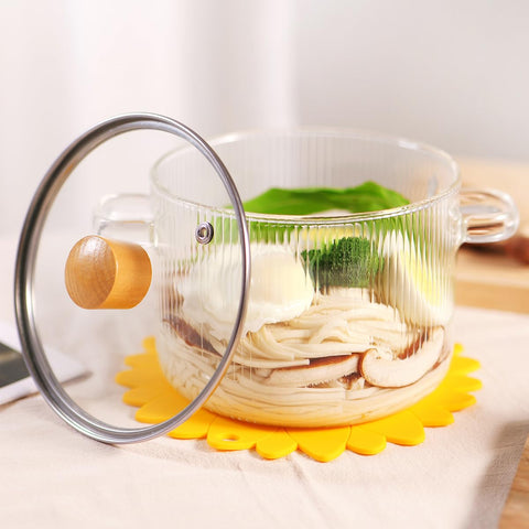 czzgsm vidrio borosilicato resistente soporta calor de varias cocinas.