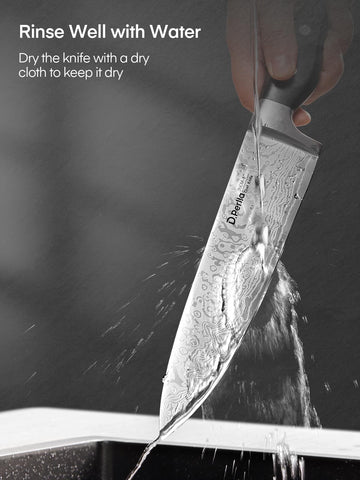 Cuchillo pelador D.Perlla de 3,5 pulgadas para pelar y decoraciones precisas.