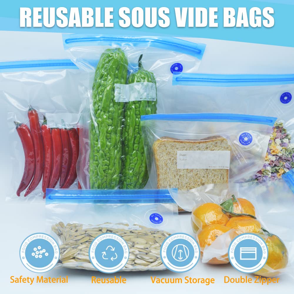 Bolsas Daarcin aptas para congelador conservando la frescura de los alimentos
