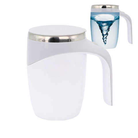 Taza daasigwaa autoagitante magnética para café con mezcla rápida y cómoda.