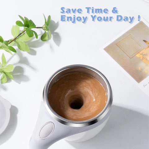 Taza daasigwaa autoagitante magnética para té, mezcla uniforme en cualquier lugar.