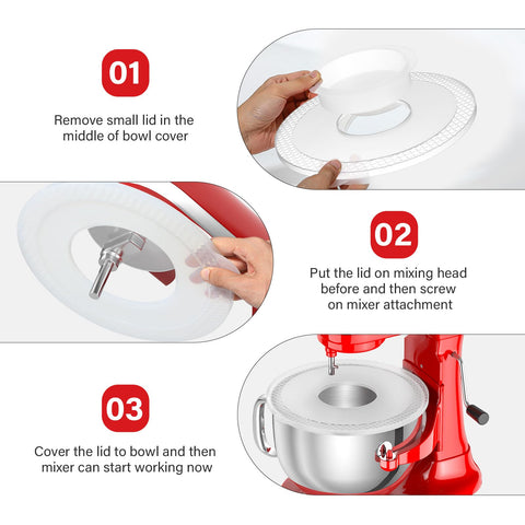 Capacidad 6qt ideal para lotes grandes de masa