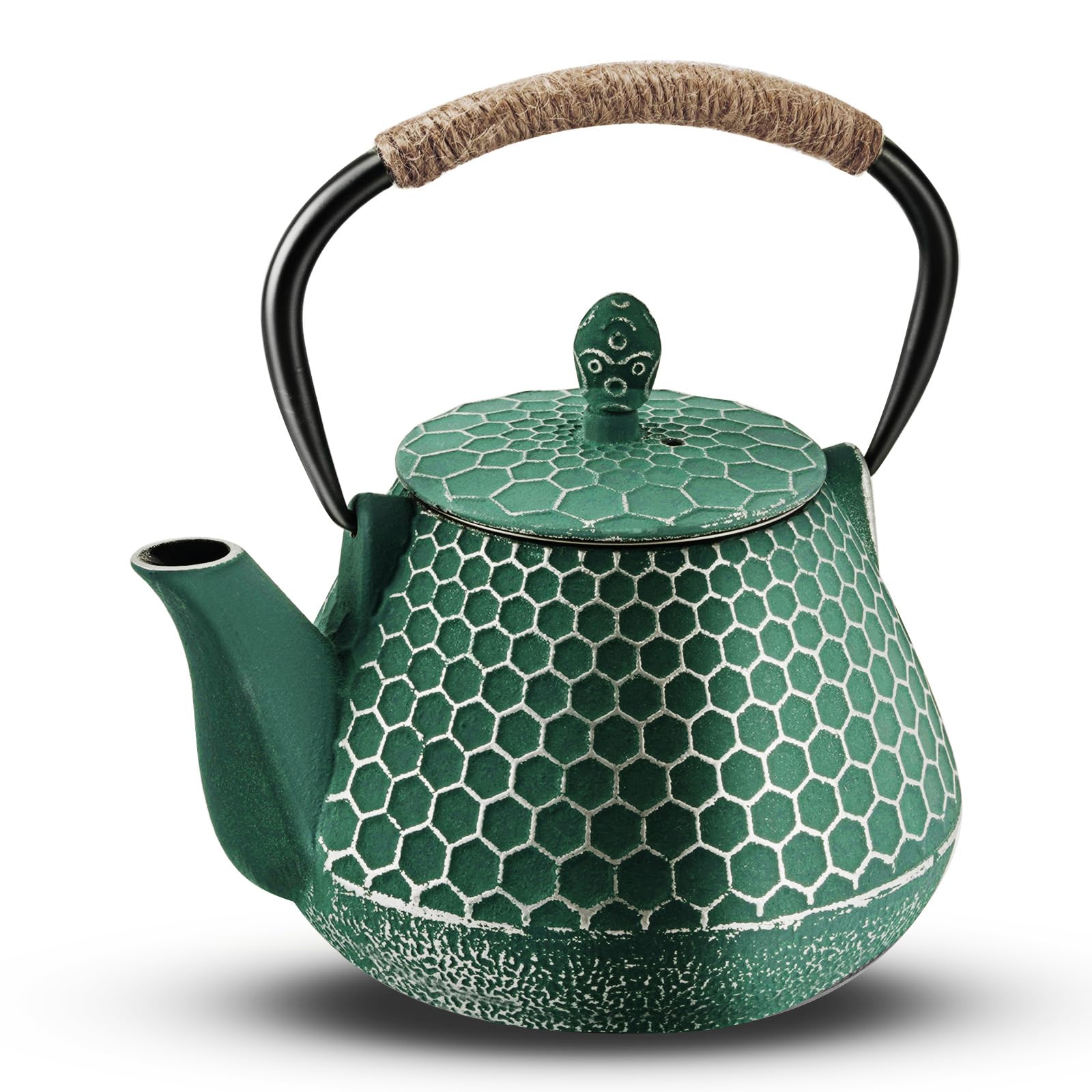 Tetera Dachenus con panal frontal, ideal para té diario.