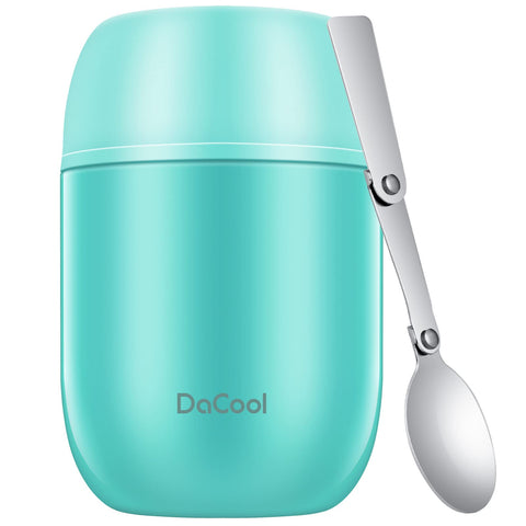 DaCool Food Thermo exterior en azul, diseño duradero para uso diario