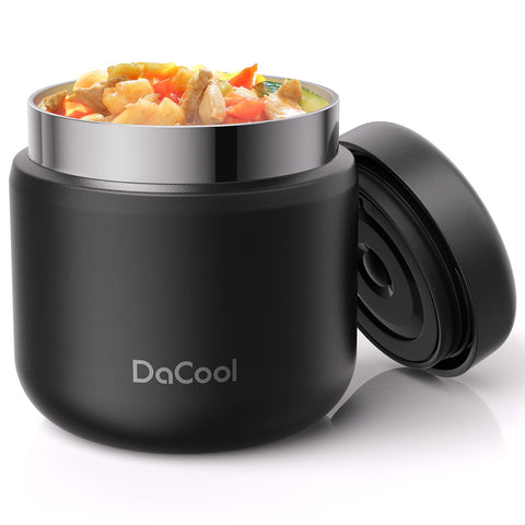 DaCool para niños: recipiente almuerzo 13 oz mantiene la comida caliente por más tiempo