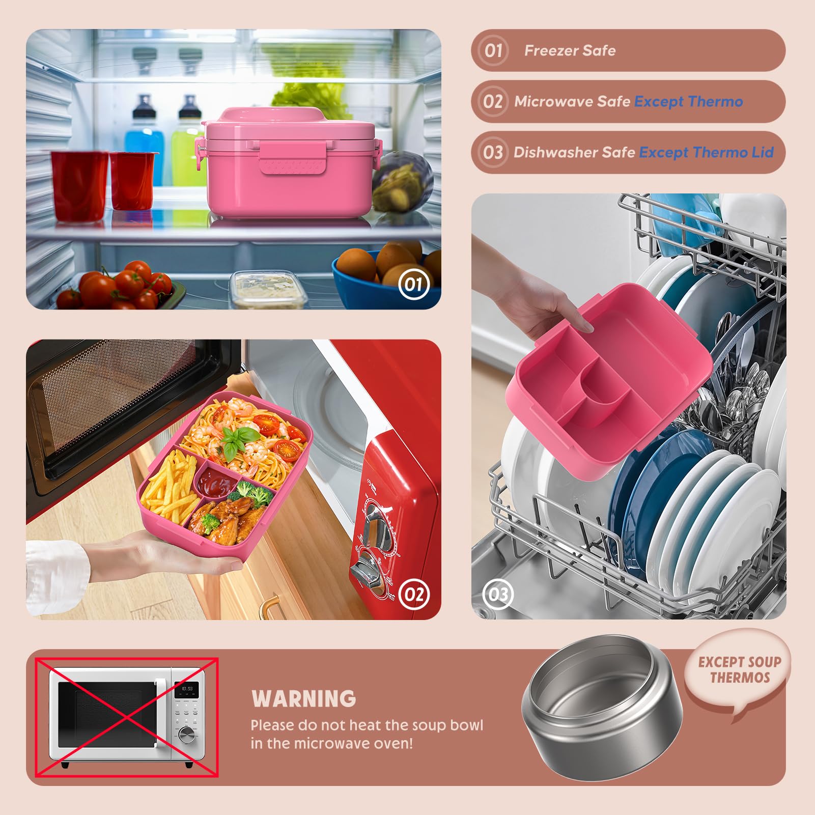 Diseño rosa de DaCool, ideal para niñas y niños