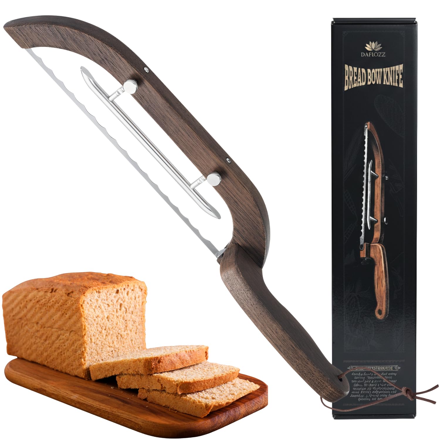 DAFIOZZ cuchillo pan ajuste espesor para rebanadas uniformes