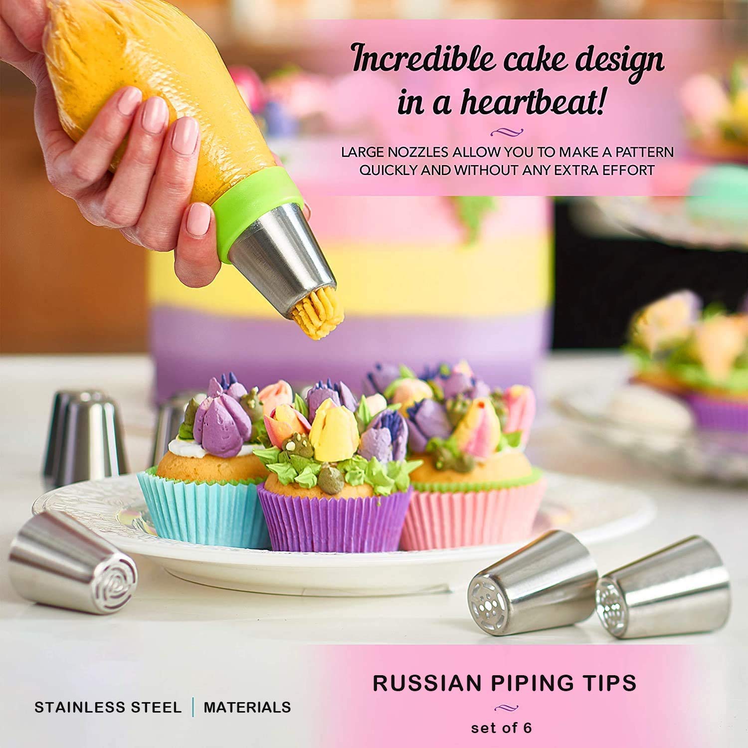 DAFONSO base giratoria 360° para decorar con precisión.