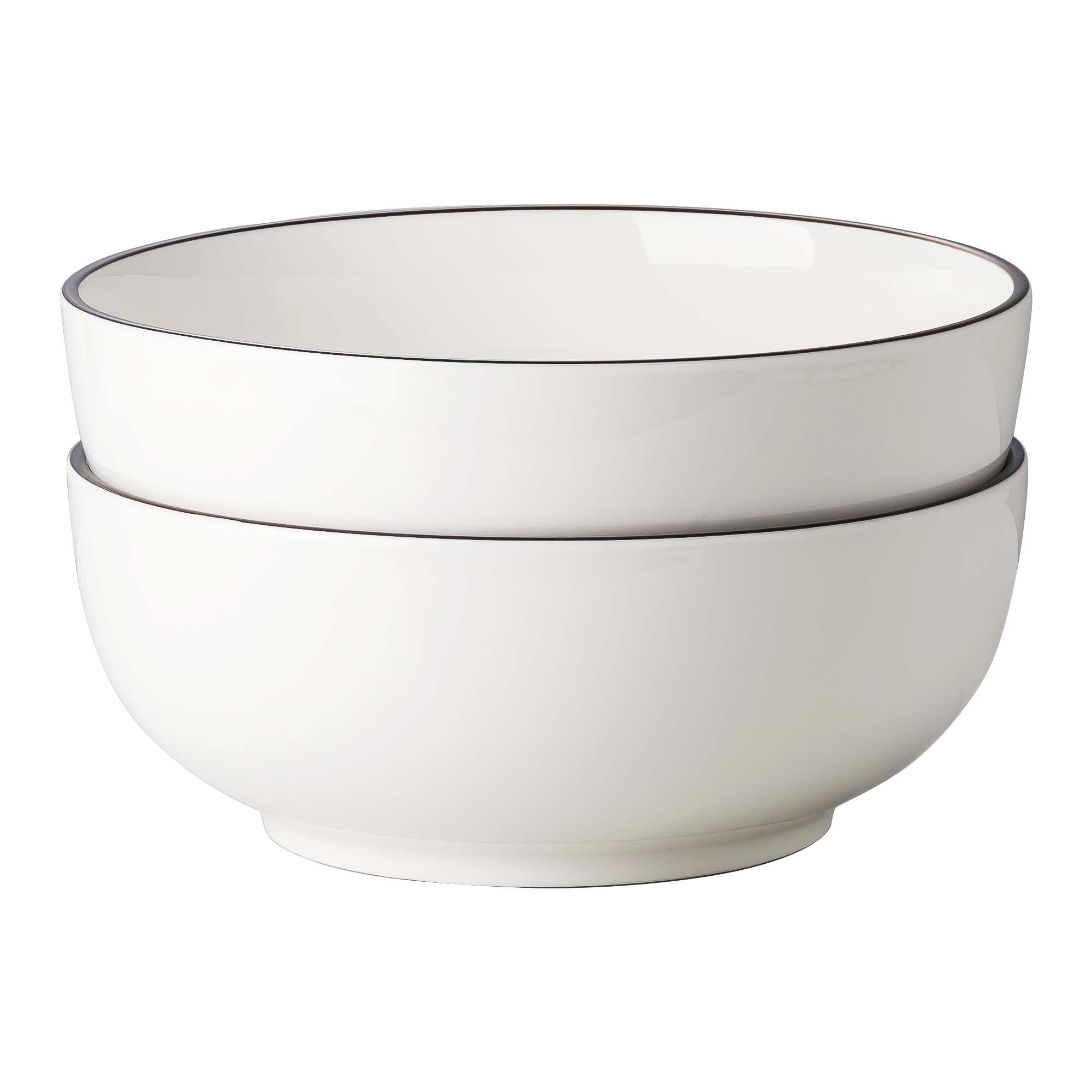Dafuceramic tazones ensalada grandes para servir de forma elegante