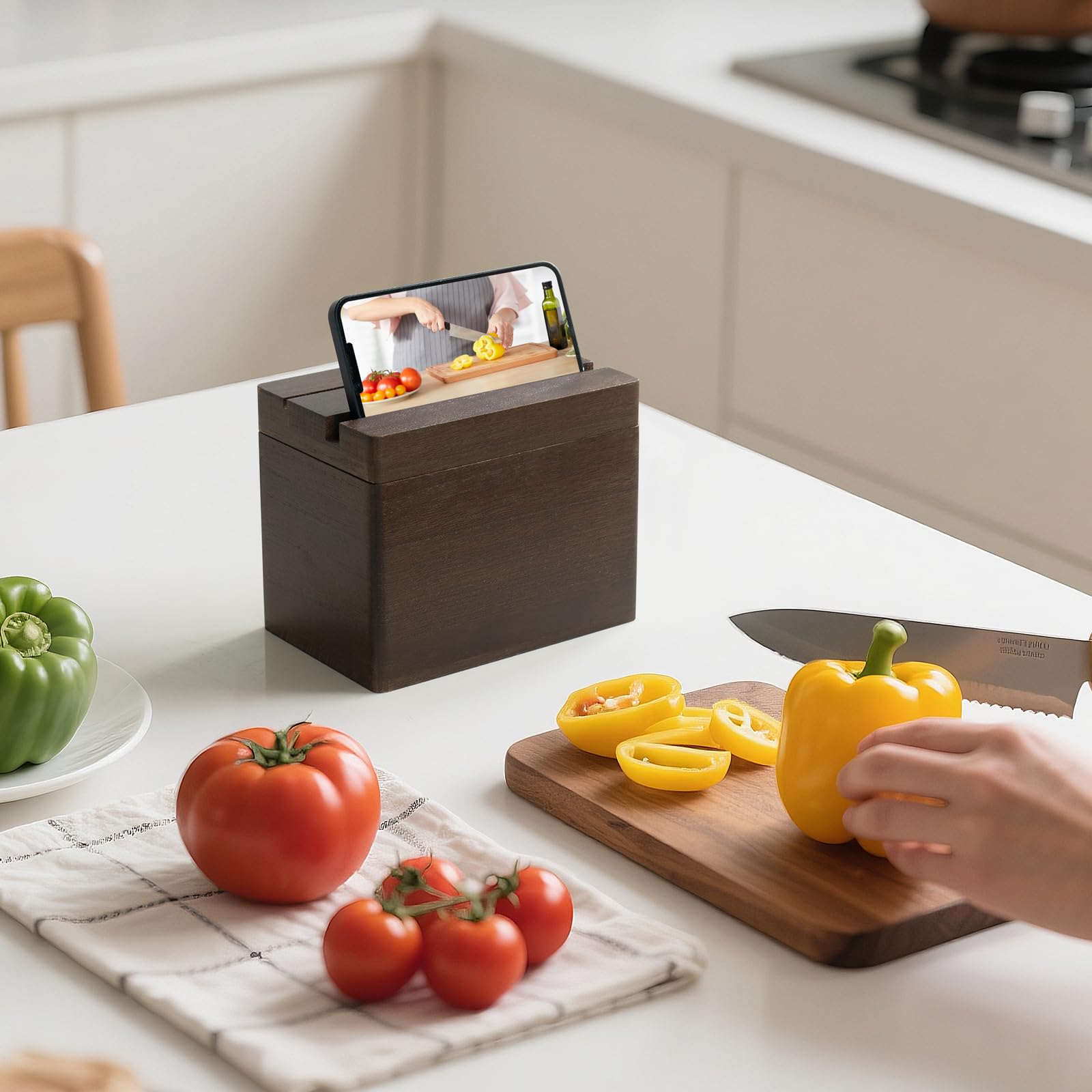 Dahey diseño rústico en madera para un estilo de cocina elegante