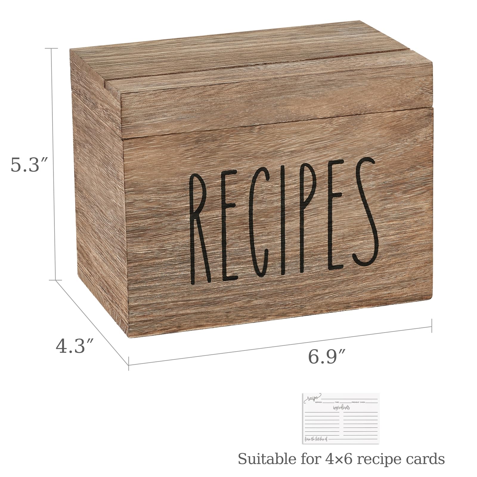 Dahey seis-divisores-recetas, clasificación clara para encontrar recetas rápidamente.