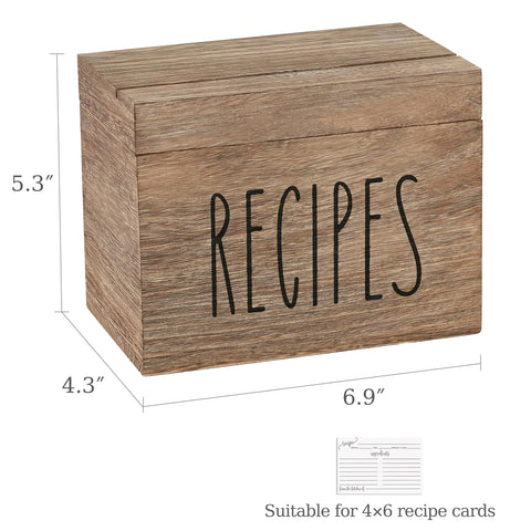 Dahey seis-divisores-recetas, clasificación clara para encontrar recetas rápidamente.