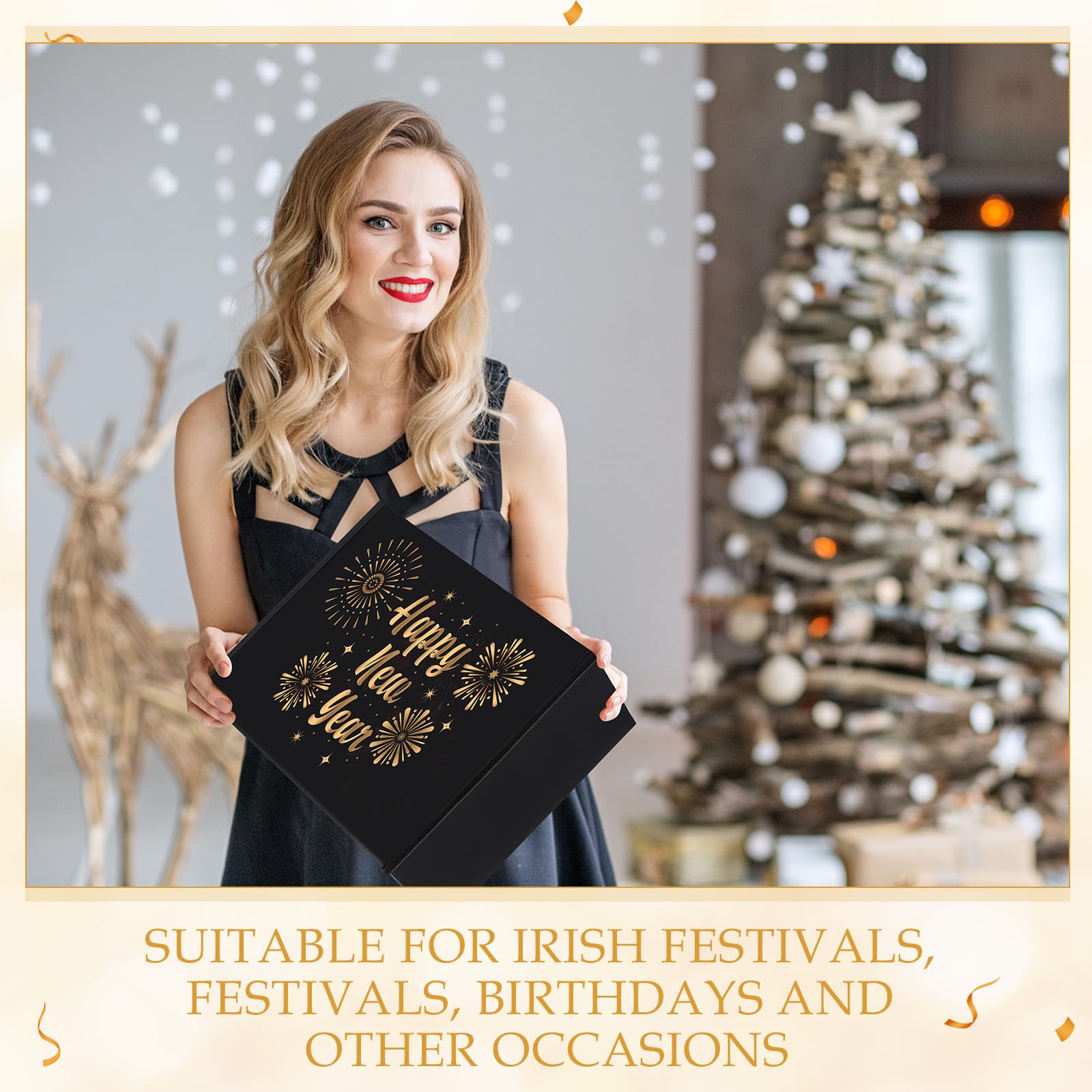 Daifunli pendientes elegantes para completar looks festivos