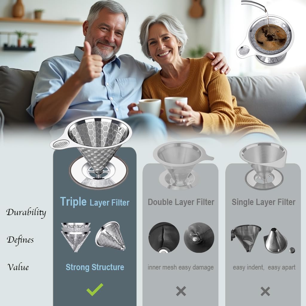 dailybrew base desmontable permite preparar en tazas, tarros o cafeteras.
