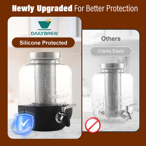 dailybrew uso versátil para café frío, té helado y bebidas infusionadas