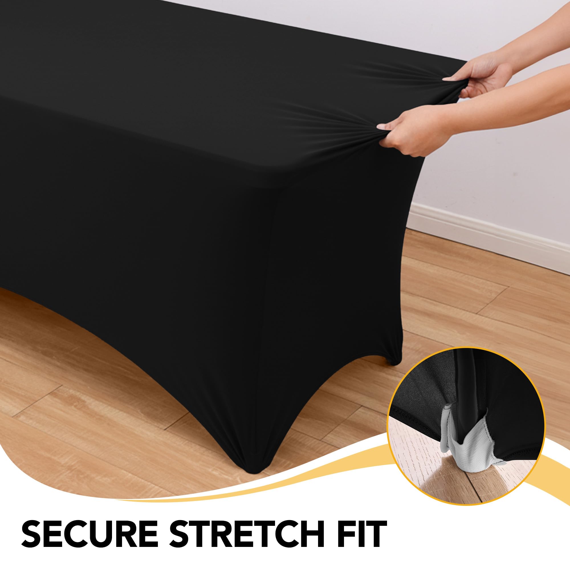 Dailyset mantel elastano resistente a manchas para eventos