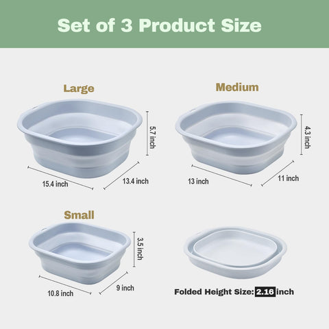 Daimix lavabo plegable con base antideslizante para mayor estabilidad.