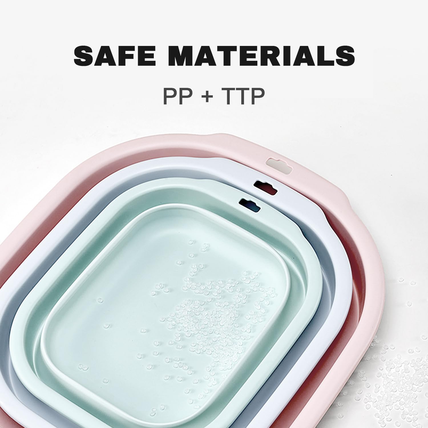 Daimix lavabo plegable, diseño sencillo para uso rápido en exteriores.
