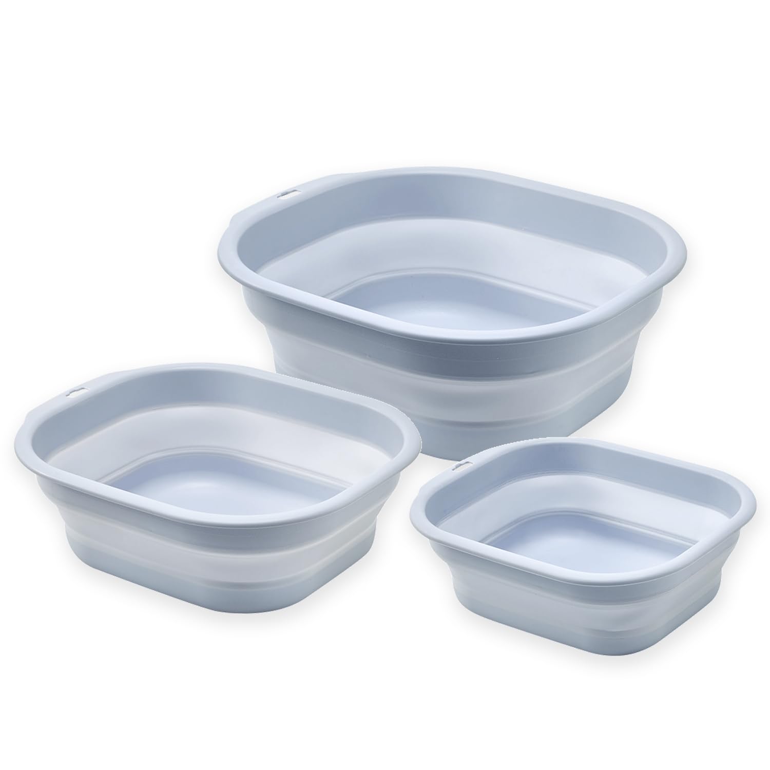 Daimix lavabo plegable grande, ideal para lavar ropa al aire libre.