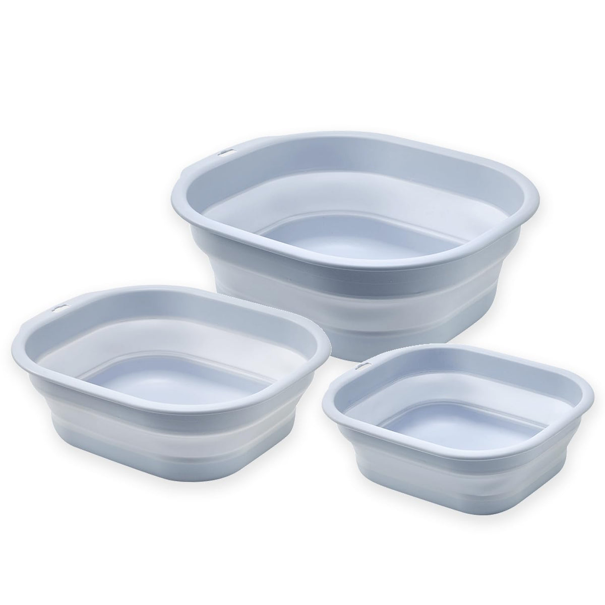 Daimix lavabo plegable grande, ideal para lavar ropa al aire libre.