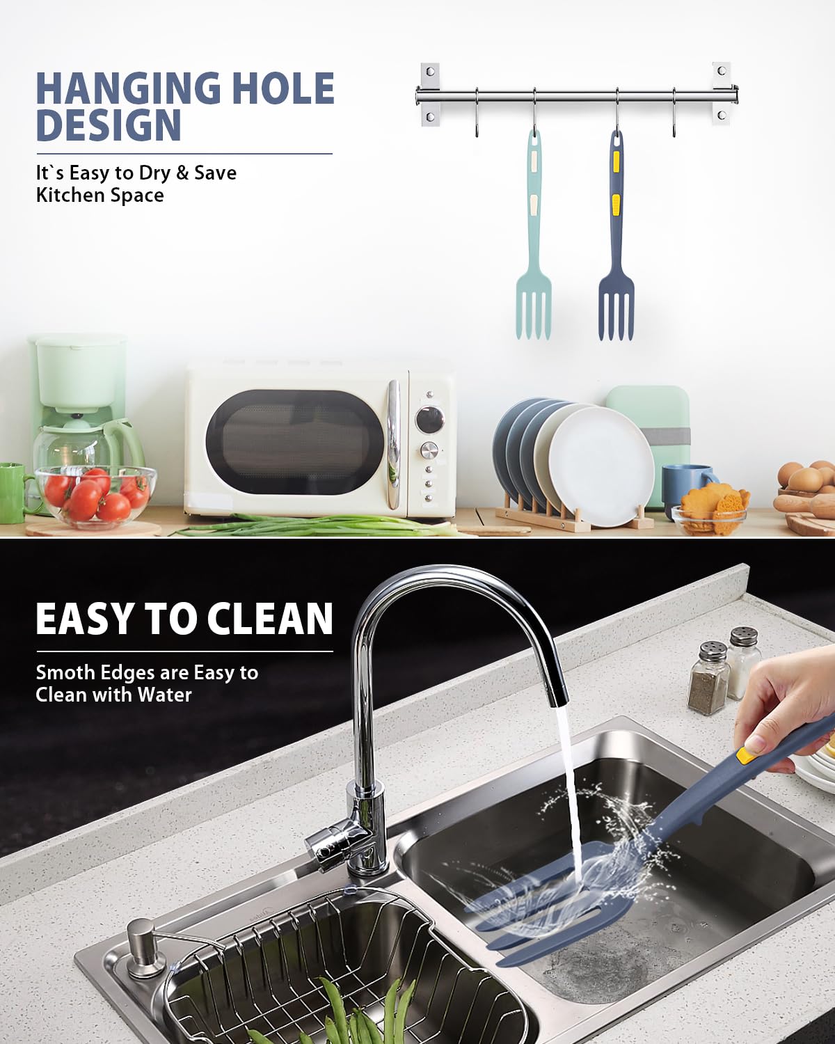 DaiRen Kitchen durabilidad flexible que resiste el uso diario en la cocina.