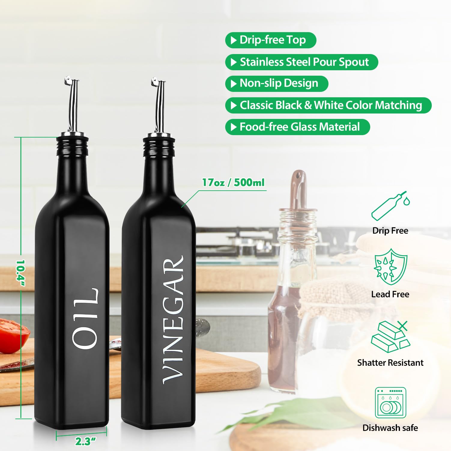 Sistema de vertido sin goteo en dispensadores DaiRen Kitchen