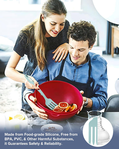 DaiRen Kitchen usos multifuncionales para batir huevos, mezclar y aplastar ingredientes.