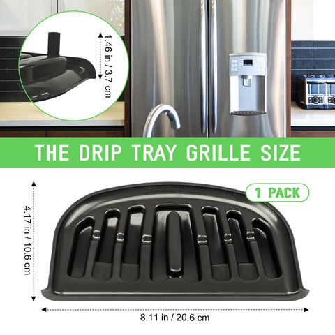 Rejilla de drenaje Dairrr Fuuu para refrigerador, protege contra derrames diarios.