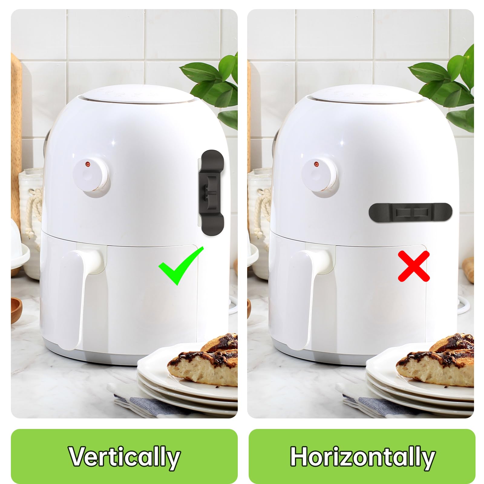 Base de plástico reforzado para sostener cables con Daisyhome.