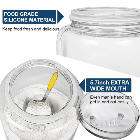 Frasco Daitouge para café o snacks, diseño práctico y funcional.