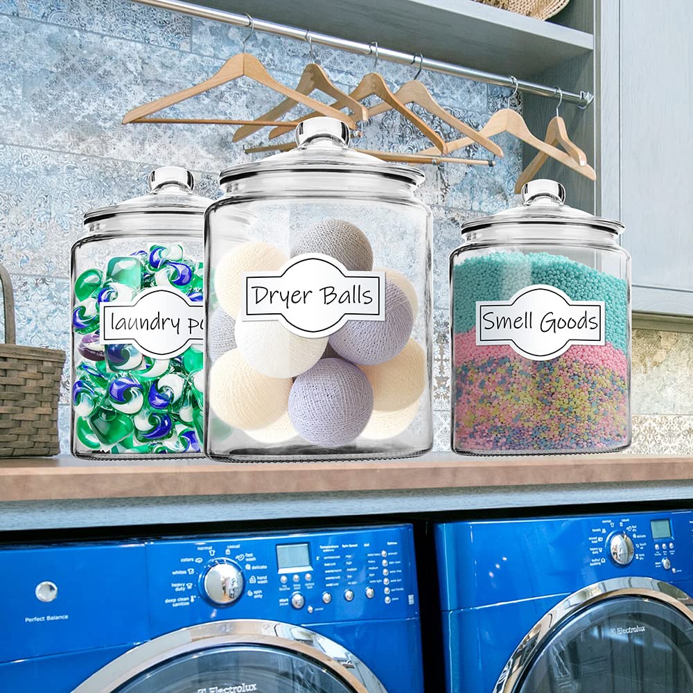 Tarro multifunción Daitouge para cereales, legumbres o galletas; almacenamiento eficiente.