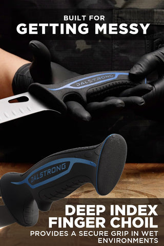 Acero 7CR17MOV inoxidable para uso profesional en la cocina.