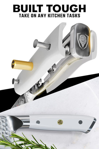 Dalstrong afilado de precisión 8-12 grados para filo estable en cada uso.