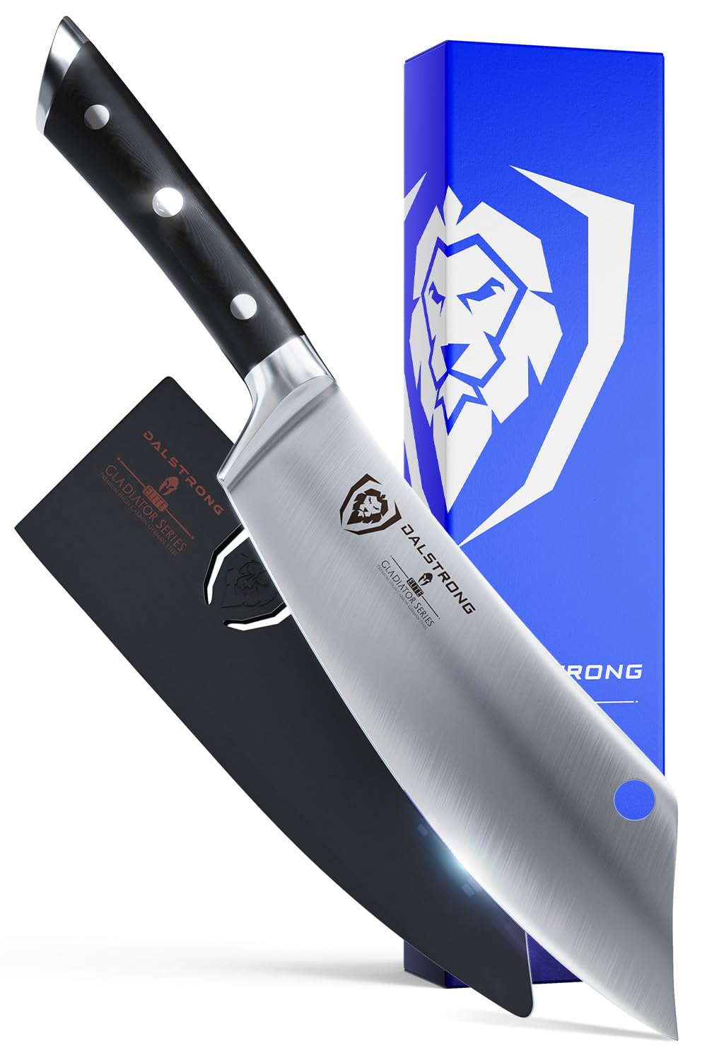 Dalstrong The Crixus: hoja lustrada para cortes precisos en carnes