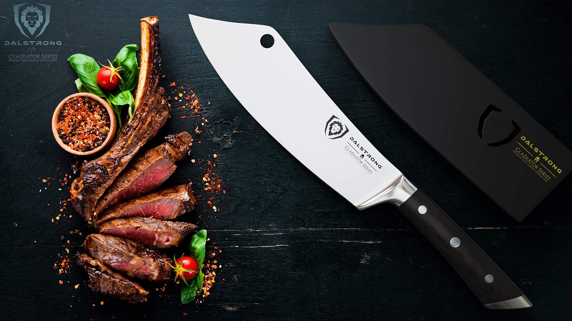 Dalstrong The Crixus: cuchillo certificado NSF para normas de higiene