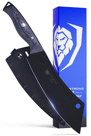 Dalstrong Crixus: hoja ultra delgada para cortes limpios y rápidos.