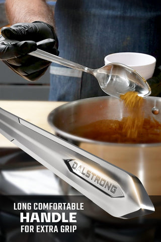 Dalstrong cuchara utilidad acero inoxidable resistente a la corrosión y duradera.